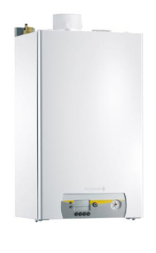 DE-DIETRICH VIVADENS MCR 34/39 MI estanca mixta de condensación de 38,2 kw, con plantilla y kit de evacuación.