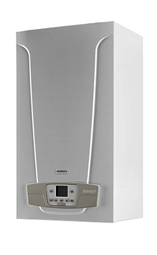 BAXI-ROCA PLATINUM COMPACT 28/28 F  ECO de 28 KW con placa de conexiones y kit salida de humos