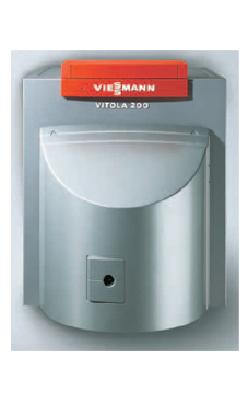 VIESSMANN VITOLA 200 VB2A 33 de pie de 33 Kw de muy baja temperatura solo calefacción con regulación vitotronic 100 KC2B