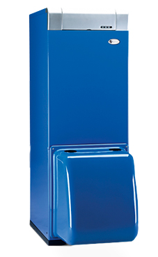 DOMUSA Terma 45 H, grupo térmico compacto de acero de 42 Kw., con acumulador inox.,de 130 litros (se puede adaptar para tiro forzado)