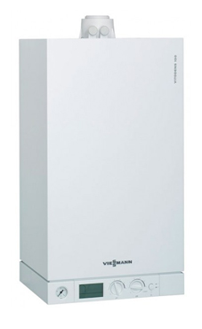 VIESSMANN VITODENS 100-W B1HA de 35 KW  con  valvuleria y kit extrac.