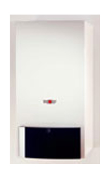 WOLF CGB K 40-35  de 40 KW con salida de gases horizontal, (no incluye el vaso de expansión)