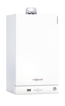 VIESSMANN VITODENS 050-W  33 KW mixta (calefacción y acs) con  valvuleria y kit extrac.