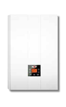 WOLF FGB-K 35  de 35 KW  con llaves y kit salida de gases horizontal.