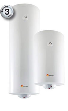 DOMUSA HYDRO 150 V de 150 litros para instalación vertical acumulador esmaltado con anodo de magnesio de grandes dimensiones 3 años de garantía.
